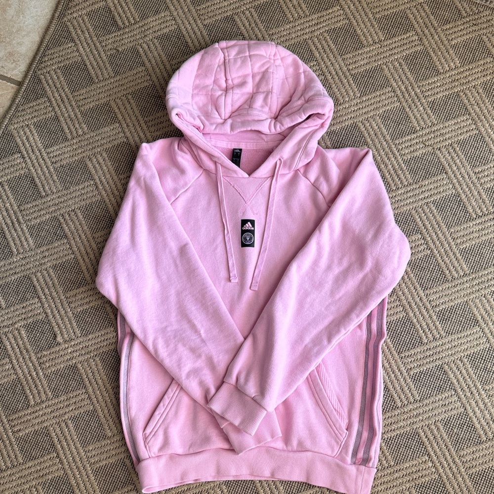 Adidas Inter Miami Women's Pink Hoodie